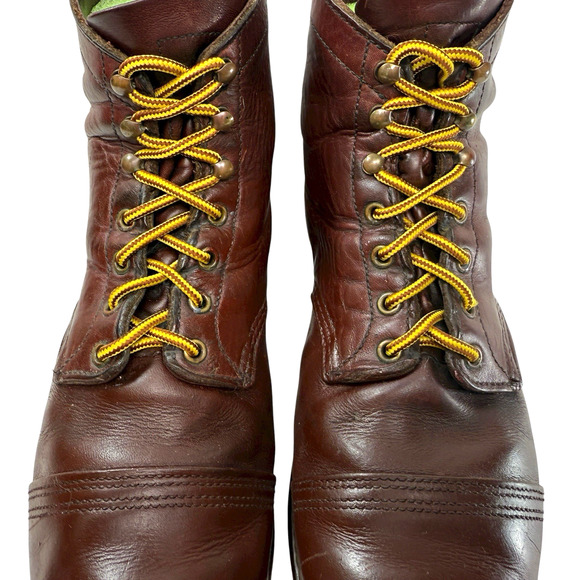 Red Wing 8119 Iron Ranger Boots Men Size 11.5 Heritage Red Oxblood Leather Ankle - Picture 5 of 12